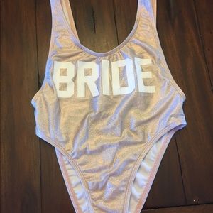 One piece bathing suit